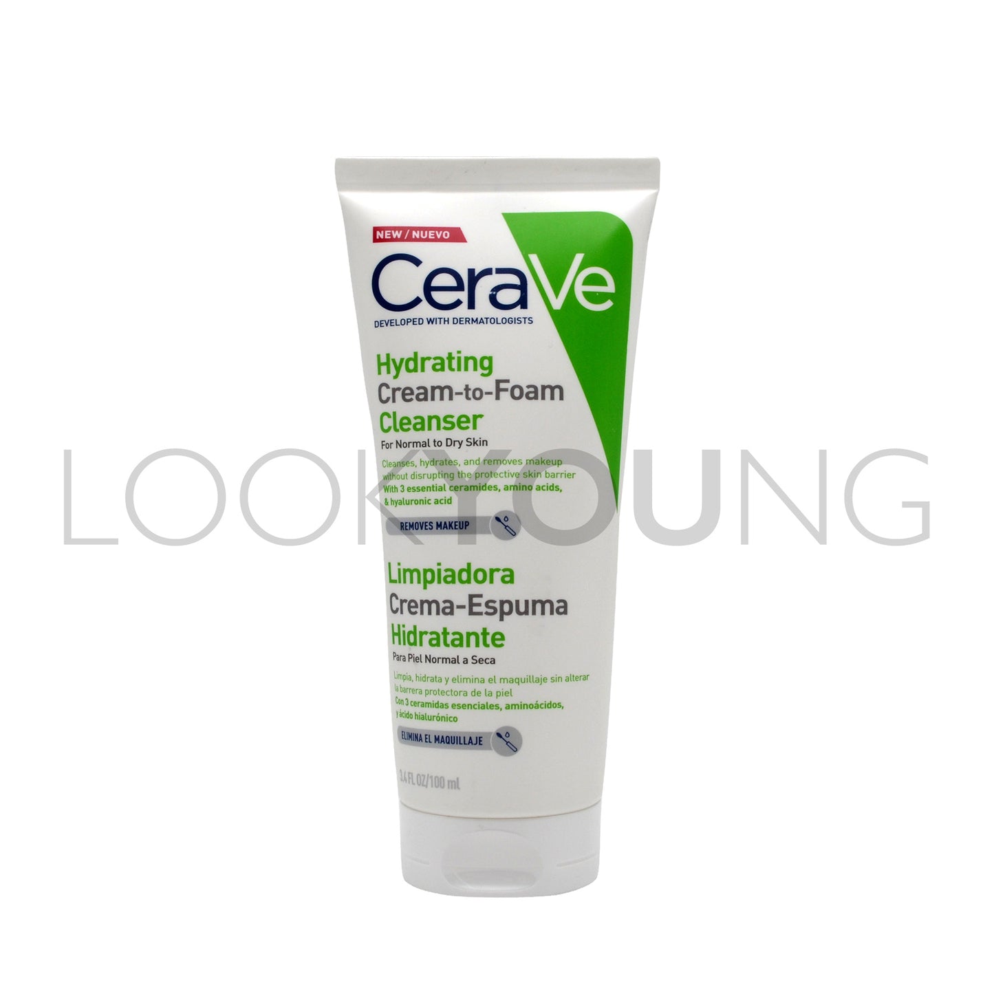 CeraVe Hydrating Cream-to-Foam Cleanser 100 ml
