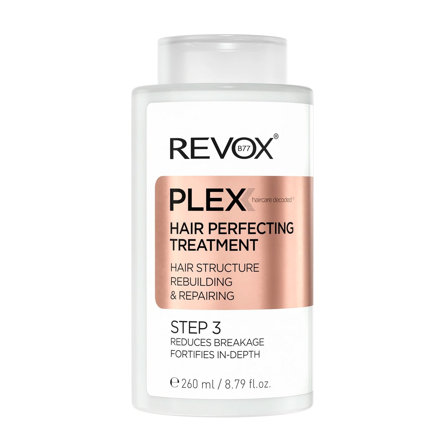 Revox B77 PLEX Hair Perfecting Treatment. Step 3