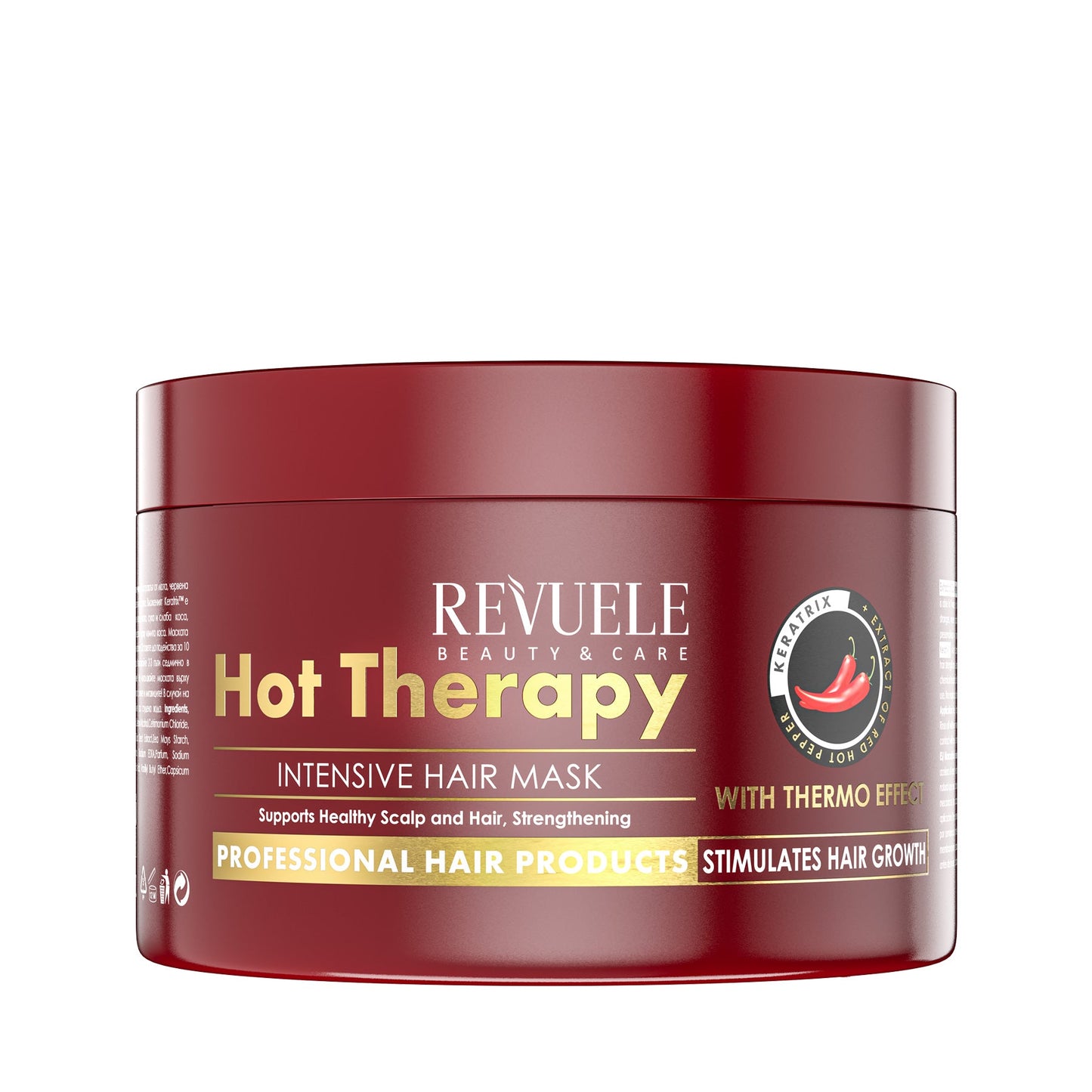 Revuele PROFESSIONAL HAIR PRODUCTS Intensive Hair Mask with Thermo Effect Hot Therapy